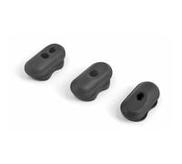 JDNH Lot de 3 bouchons anti-poussière en silicone résistant à l'abrasion pour scooters électriques - Gestion des câbles - Protections de port de charge