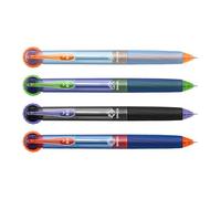 JDNH Lot de 4 stylos à encre gel rétractables à séchage rapide inspirés de Gear - Pointe de 0,5 mm - Pour journal, prise de notes, encres assorties