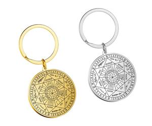 JDNH Porte-clés Faith avec citations inspirantes de la Bible sur acier inoxydable antirouille pour offrir des versets de la Bible