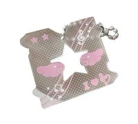 JDNH Porte-clés multifonction en forme de note de musique - Texture acrylique - Convient pour diverses occasions - Accessoire de porte-clés en acrylique, a, taille unique