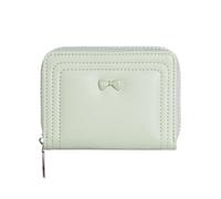 JDNH Portefeuille tendance petit portefeuille compact pour femme en cuir synthétique court portefeuille à deux volets porte-cartes de crédit pochette simple sac à main à deux volets, vert clair