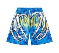 JDNH Short de jogging pour homme avec tissu à séchage rapide, taille élastique et impression 3D tendance, adapté aux modes de vie actifs, short à taille élastique