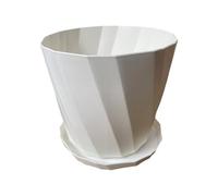 JDNH Staues Staues Pots blancs Art Sentter Planter de bureau pour la maison décorations simples décoration bureau modèle respirant planteur