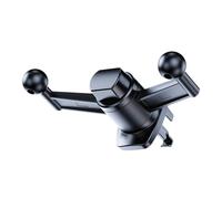JDNH Support de téléphone de voiture à double tête rotatif à 360 degrés et crochet télescopique pour les trajets quotidiens Angle de vue réglable