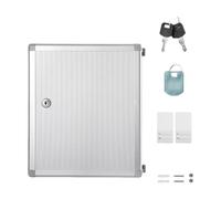 JDNH Systèmes de verrouillage muraux sécurisés en alliage d'aluminium de haute résistance pour la gestion résidentielle d'utilisation commerciale avec étiquette