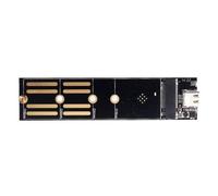 JDNH Universals Ngffs NVME HDDs vers USB 3.1 Type C Convertisseurs Board pour NVMe SATA Protocoles pour cartes mères Expansion Deux Protocoles Convertisseurs Board