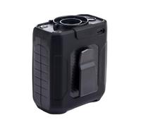 JDNH Ventilateur de taille portable 10 000 mAh rechargeable avec lampes de poche LED pour le camping en plein air ventilateur de refroidissement en plein air