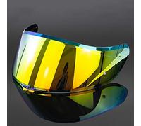 Jdon-hats Visière de Casque pour AGV K1 K1 K3SV K5 Casque de Moto Lunettes de Protection Contre la Moto Casque Décoloration Revo Lens Vision de la Nuit Visière (Couleur : C revo Lens)