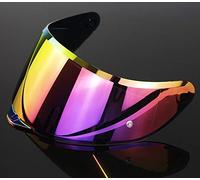 Jdon-hats Visière de Casque pour AGV K1 K1 K3SV K5 Casque de Moto Lunettes de Protection Contre la Moto Casque Décoloration Revo Lens Vision de la Nuit Visière (Couleur : K revo Lens)