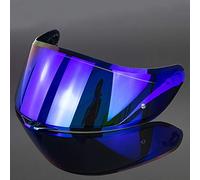 Jdon-hats Visière de Casque pour AGV K1 K1 K3SV K5 Casque de Moto Lunettes de Protection Contre la Moto Casque Décoloration Revo Lens Vision de la Nuit Visière (Couleur : D revo Lens)