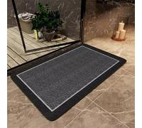 Jdozfo Tapis de Bain Antiderapant Absorbant, Tapis de Douche Super Absorbant à Séchage Rapide, Lavable Bathroom Mat pour Salle de Bain, Éviers Cuisine et L'entrée Sol Classical 100x160cm 6-333