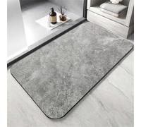 Jdozfo Tapis de Bain Antiderapant Absorbant, Tapis de Douche Super Absorbant à Séchage Rapide, Lavable Bathroom Mat pour Salle de Bain, Éviers Cuisine et L'entrée Sol Classical 100x160cm 6-199
