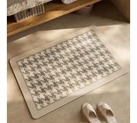Jdozfo Tapis de Bain Antiderapant Absorbant, Tapis de Douche Super Absorbant à Séchage Rapide, Lavable Bathroom Mat pour Salle de Bain, Éviers Cuisine et L'entrée Sol Classic 160x230cm 6-375
