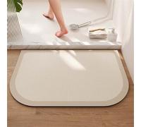 Jdozfo Tapis Salle de Bain Absorbant 100x160cm Tapis de Douche Antidérapant, Lavable Séchage Rapide Bath Mat pour Baignoire, Douche, Chambres, la Buanderie Classical 6-334