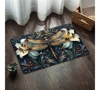 Jdozfo Tapis Salle de Bain Absorbant 70x140cm Tapis de Douche Antidérapant, Lavable Séchage Rapide Bath Mat pour Baignoire, Douche, Chambres, la Buanderie Animals 6-350