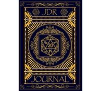 JDR Journal: Carnet de Jeux De Rôle pour Maître du jeu | RPG Game Master | Carnet pour noter vos aventures, Plans, Armes, Stratégies | Idée de cadeau | 150 pages 17,78 cm x 25,4 Coloris Bleu cm