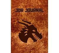 JDR Journal: Dragon marron - Carnet de jeu de rôle pour maître du jeu - Cahier de jeu de rôle à remplir - 101 pages - 17,8 x 25.4 cm
