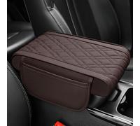 JDUYHS Coussin D'accoudoir Voiture pour Land Rover Range Rover Velar/Range Rover Evoque, Coussin Accoudoir Voiture avec 2 Poches de Rangement, Antidérapant Cuir Console Centrale Protéger Pad