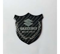 JDUYHS Emblèmes Logo Sticker pour Suzuki S Cross Alivio Swift, Autocollant de Lettres d'emblème Badge de Coffre de Voiture Remplacement Emblème Car Style décorer Accessoires,A Silver