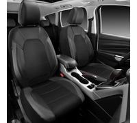 JDUYHS Housses de Siège de Voiture pour Abarth 595 Competizione Series 4 2016-2021, Ensemble Complet de Housses Siege Auto en Cuir PU Imperméable Antidérapant, Durable Couvre Protections Siège