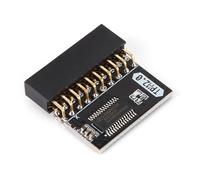JDXFENG TPM 2.0 Module de sécurité de cryptage pièce de Rechange Carte mère Module 20-1 Broches Carte mère pour Plate-Forme Gigabyte