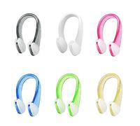 JDXun 6 Pcs Pince Nez Natation, Pinces à Nez en Silicone, Réutilisable Pinces à Nez pour Natation Adultes et Enfants Unisexe (6 Couleurs)