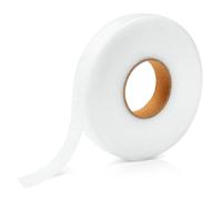 JDXun 64m Bande Thermocollante, 20mm Rubans thermocollants pour Pantalons, Robes, Rideaux, Vêtements (Blanc)