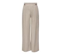 JdY Birdie Geggo JRS Noos Pantalon Long Tissu, Chateau Gray/détail : chiné, M x 32L Femme