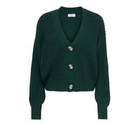 JDY Cardigan 'JDYJUSTY' beige / vert foncé / noir, Taille XXS