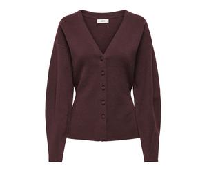 JDY Cardigan 'JDYPRIME' brun foncé, Taille S