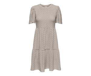 JdY Carla Cathinka S/S JRS Noos Robe, Chateau Gray, XXL