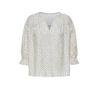 JDY Chemisier crème / bleu marine, Taille L