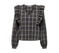 JDY Chemisier écru / noir / blanc, Taille XL