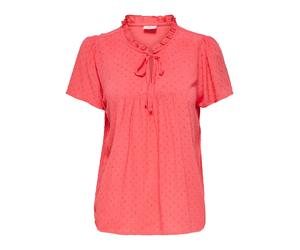 JDY Chemisier 'JDYLIMA' rouge clair, Taille L