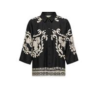 JDY Chemisier 'JDYMaggie' beige / noir, Taille S