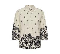 JDY Chemisier 'JDYMaggie' crème / noir, Taille XS