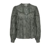 JDY Chemisier 'JDYMILLE' vert foncé, Taille L