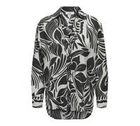 JDY Chemisier 'JDYNoa' gris clair / noir, Taille S