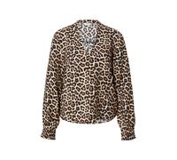 JDY Chemisier 'JDYPEPPER' beige / marron / noir, Taille S