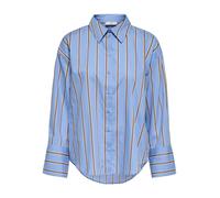 JDY Chemisier 'JDYSERENA' bleu / orange / blanc, Taille L