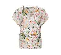 JDY Chemisier 'JDYSTARR' vert / orange / rose / blanc, Taille S