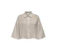 JDY Chemisier 'JDYTHEIS' gris argenté, Taille L