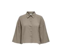 JDY Chemisier 'JDYTHEIS' taupe, Taille XL