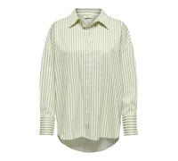 JDY Chemisier 'JDYVESPER' vert pastel / blanc, Taille XL