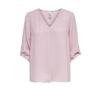 Chemisier Long à Manches 3/4 pour Femme JDYDIVYA, Couleurs:Rose-2, Taille:36