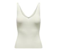 JDY Débardeur en Maille Bleu Femme Nanna 15180497 | Knit Fit, Sans manches, Basic, Température maximale 30°C programme normal