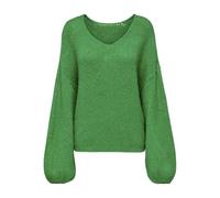 Jdy Dinea Pull réversible L/S KNT, Vert Vif, XL