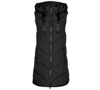 JDY Doudounes JDYSKYLAR PADDED HOOD WAISTCOAT OTW in Noir EU S
