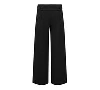 JDY Femme Jdygeggo New Long JRS Noos Pantalons, Black/Detail: Black Buttons, XXL EU