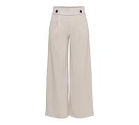 JDY Femme Jdygeggo New Long JRS Noos Pantalons, Gris Chat/Détail : Boutons Noirs., L EU